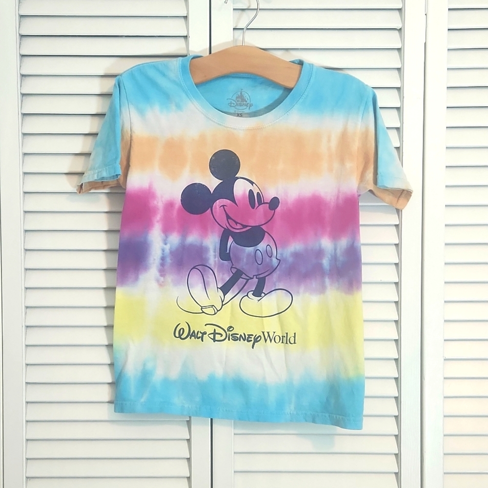 Kids Walt Disney World Tie Dye Shirt